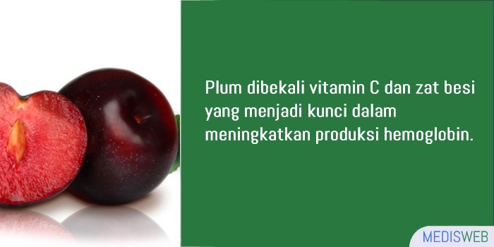 Plum buah penambah darah